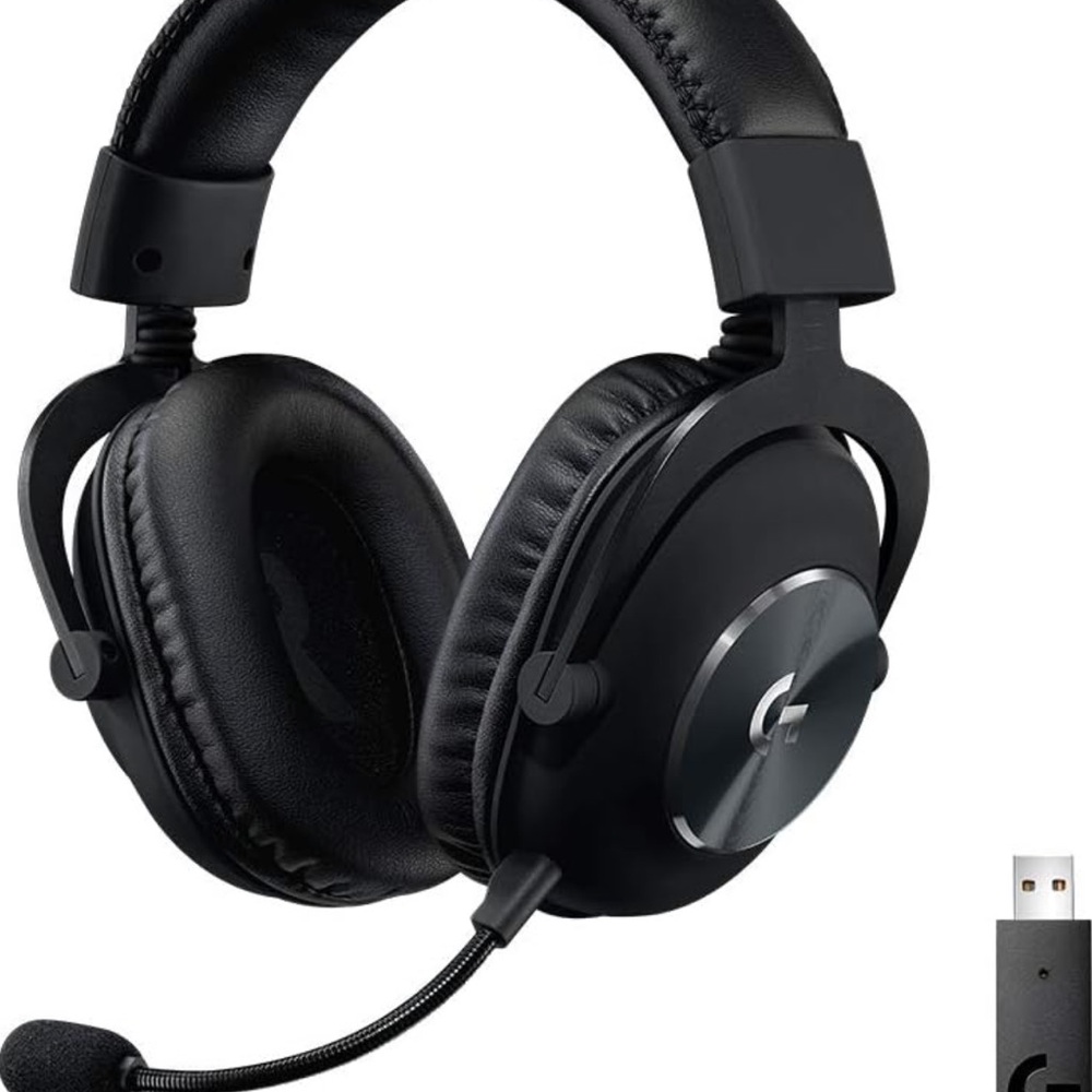 Logitech Black Gaming Headset with USB Adapter